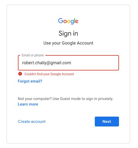 cant login my gmail